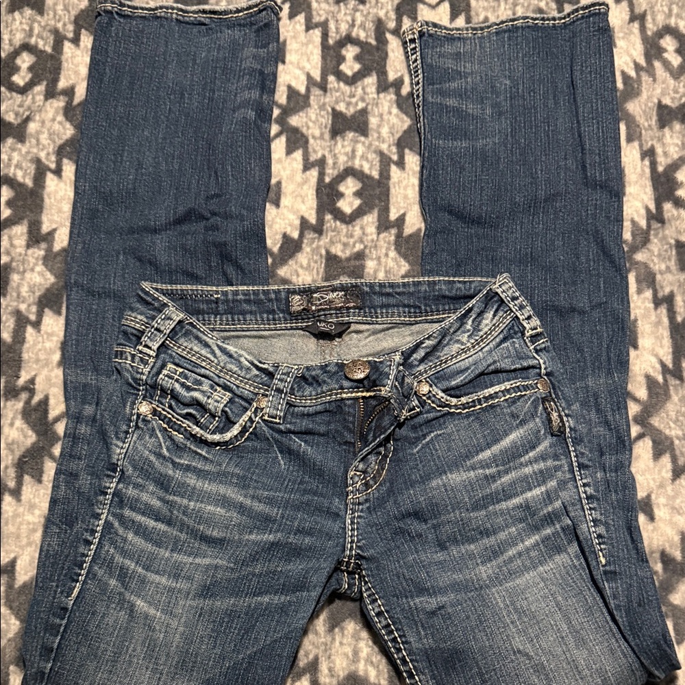 Silver Bootcut Women’s Blue Denim Jeans
